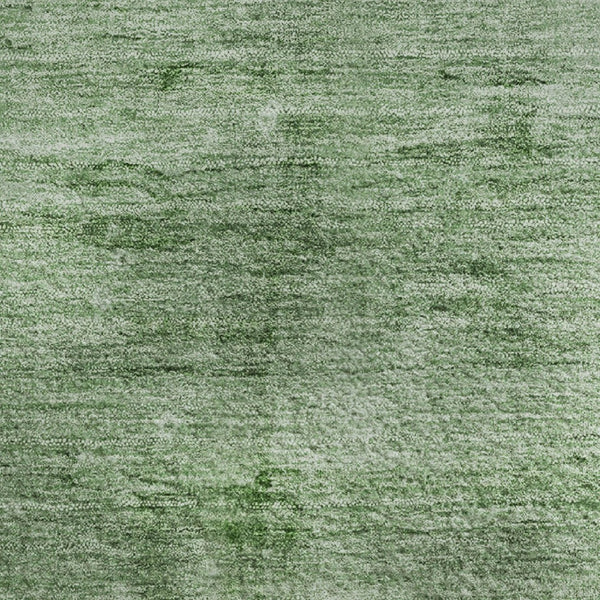 HomeRoots 5' X 8' Green and Beige Abstract Area Rug - Durable, Stain-Resistant with UV Protection for Modern Homes 706869
