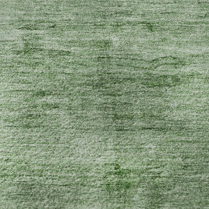 HomeRoots 9' X 12' Stylish Green & Beige Abstract Washable Area Rug with UV Protection for High-Traffic Spaces 706872