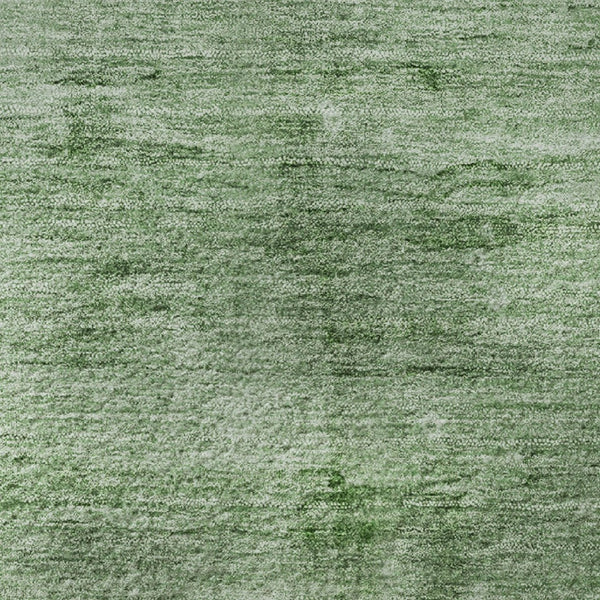 HomeRoots 9' X 12' Stylish Green & Beige Abstract Washable Area Rug with UV Protection for High-Traffic Spaces 706872