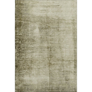 HomeRoots 10' X 14' Khaki and Beige Abstract Area Rug - Washable, UV Protected, Stain Resistant & Durable Design 706879