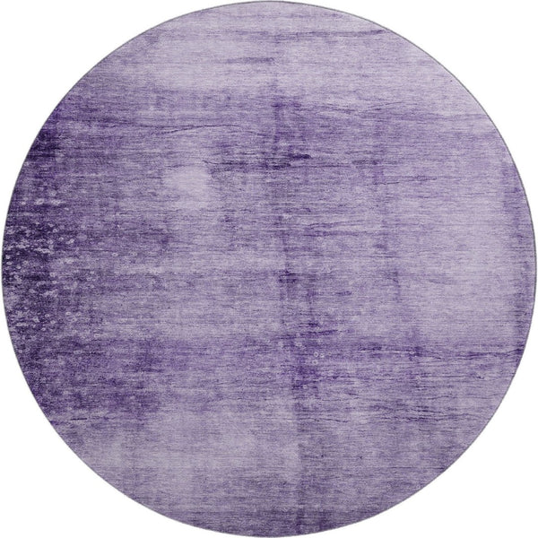 HomeRoots 8' X 10' Washable Purple and Lavender Abstract Area Rug with UV Protection for High-Traffic Spaces 706883