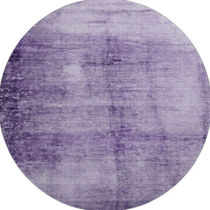 HomeRoots 8' X 10' Washable Purple and Lavender Abstract Area Rug with UV Protection for High-Traffic Spaces 706883