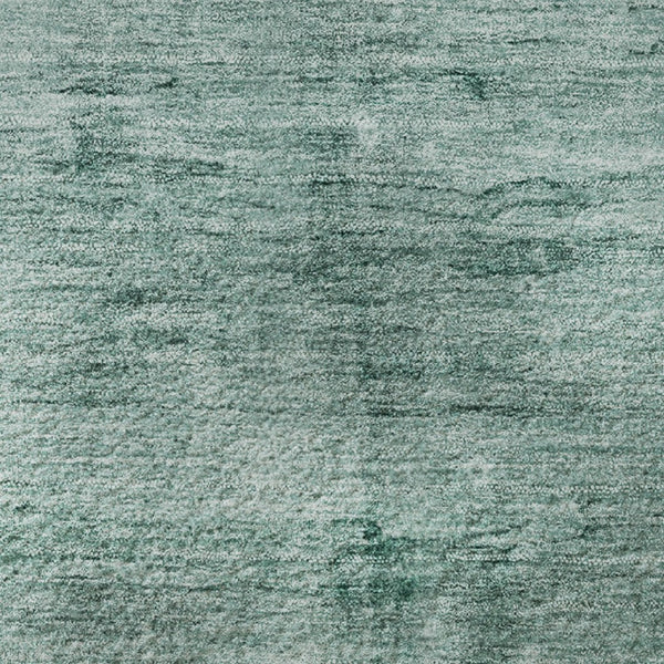 HomeRoots 8' X 10' Vibrant Teal & Aqua Abstract Washable Area Rug with UV Protection for Modern Spaces 706889