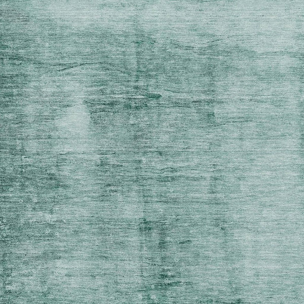 HomeRoots 10' Teal and Aqua Abstract Area Rug - Washable, UV Protected, Stain Resistant for High-Traffic Spaces 706891