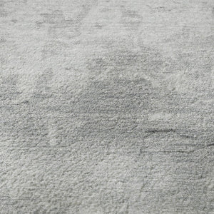 HomeRoots 8' X 10' Teal and Gray Abstract Area Rug - Washable, UV-Protected, Stylish, and Durable for Everyday Use 706919