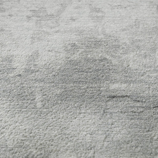 HomeRoots 8' X 10' Teal and Gray Abstract Area Rug - Washable, UV-Protected, Stylish, and Durable for Everyday Use 706919