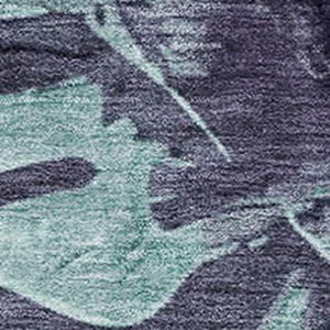 HomeRoots 9' X 12' Floral Area Rug - Washable, UV-Protected, Stain-Resistant, Perfect for Homes with Kids & Pets! 706950