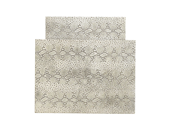 Lexington Adler Luxurious Nesting Tables With Embossed Python Leather And Wood Edges For Sophisticated Living Arlington  706-957