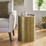 Christopher Knight Home® - Noble House - - Drum Side Table