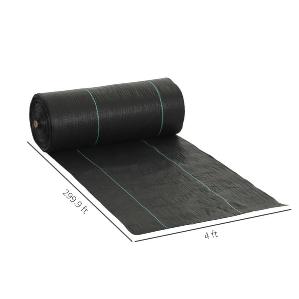 English Elm Weed Suppression Pp Landscape Fabric Heavy Duty Woven 140 Gsm Garden Barrier T3971P423849