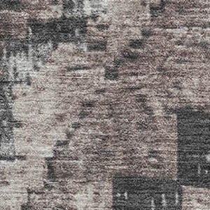 HomeRoots 5' X 8' Stylish Taupe Charcoal Gray Diamond Area Rug - Washable, UV-Protected, Pet-Friendly Design! 707085