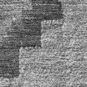 HomeRoots 10' Gray and Silver Ikat Area Rug – Washable, UV-Protected, Soft Polyester for Stylish Living Spaces 707227