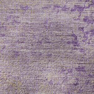 HomeRoots 8' X 10' Purple And Beige Abstract Area Rug - Stylish, Washable, UV Protected for Modern Living Spaces 707543