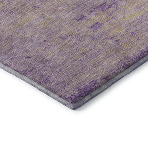 HomeRoots 10' X 14' Purple and Beige Abstract Area Rug – Washable, UV Resistant, Ideal for Family Spaces 707545
