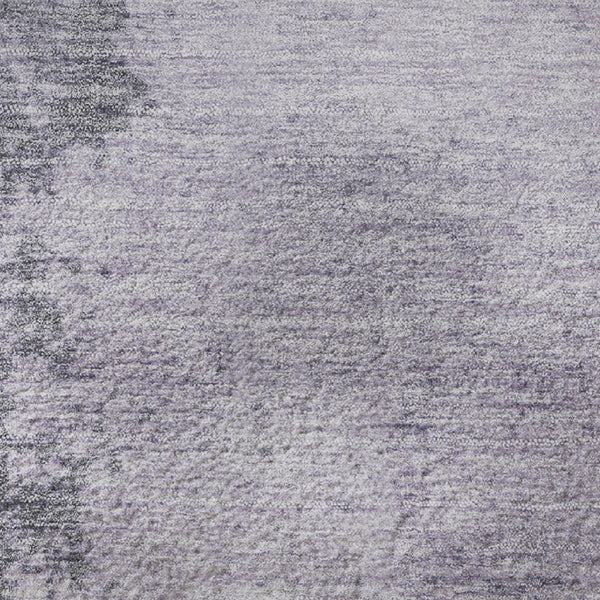 HomeRoots 8' X 10' Stylish Purple & Gray Washable Area Rug with UV Protection - Perfect for Busy Homes! 707579