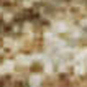 HomeRoots 5' X 8' Beige and Brown Abstract Area Rug - Washable, UV Protected, Stain-Resistant for Busy Homes! 707589