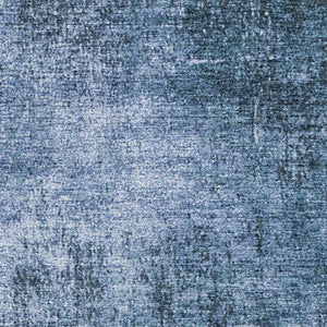 HomeRoots 10' Blue and Sky Blue Abstract Washable Area Rug - UV Protected, Stain Resistant, Durable Design! 707599