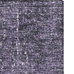 HomeRoots 9' X 12' Abstract Lavender and Gray Area Rug - Washable, Stain-Resistant with UV Protection, Durable Design 707610