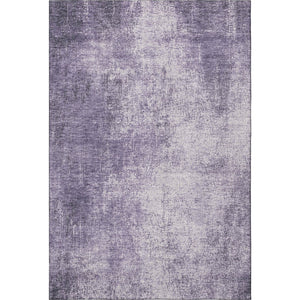 HomeRoots 9' X 12' Abstract Lavender and Gray Area Rug - Washable, Stain-Resistant with UV Protection, Durable Design 707610