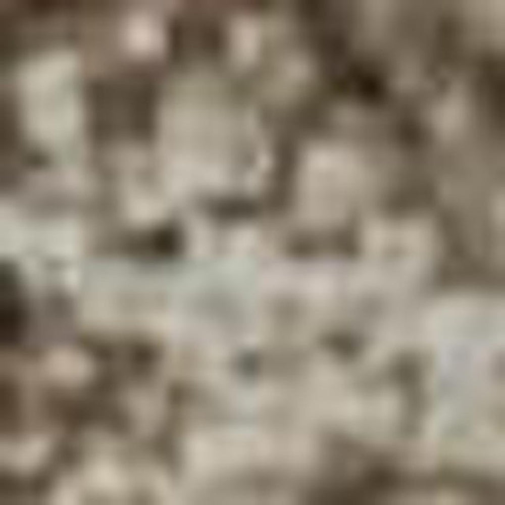 HomeRoots 9' X 12' Chocolate & Beige Abstract Area Rug - Washable, UV Protected, Durable for High-Traffic Areas 707622