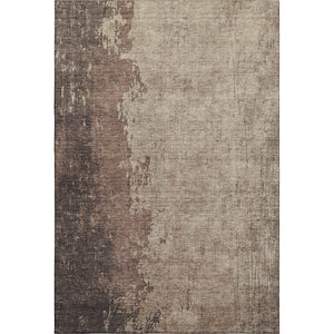 HomeRoots 10' X 14' Chocolate and Beige Abstract Area Rug - Durable, Stain-Resistant, UV-Protected Design! 707623