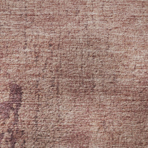 HomeRoots 9' X 12' Coral & Burgundy Abstract Washable Area Rug with UV Protection for Stylish, Busy Homes 707628