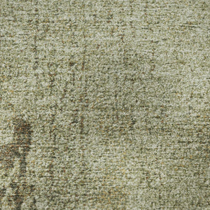 HomeRoots 5' X 8' Olive Green and Brown Abstract Area Rug - Washable, UV Protected, Non-Slip for Safe Spaces 707631