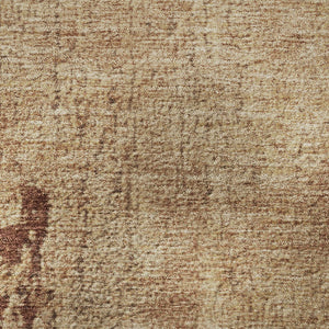 HomeRoots 5' X 8' Rust and Copper Abstract Area Rug - Washable, UV Protected, Stain Resistant, Non-Slip Backing 707637