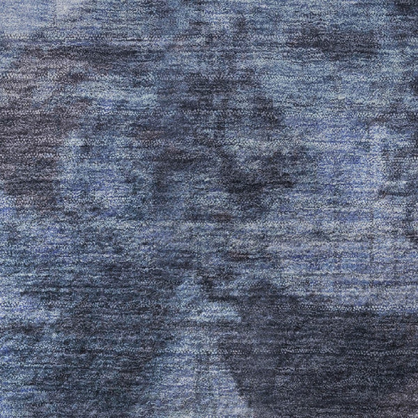 HomeRoots 8' X 10' Stylish Blue and Gray Geometric Washable Area Rug with UV Protection for Busy Homes 707657