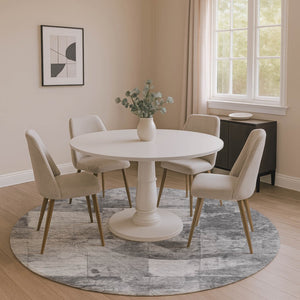 HomeRoots 8' X 10' Stylish Gray & Silver Geometric Area Rug - Washable, UV Protected & Perfect for High Traffic! 707663