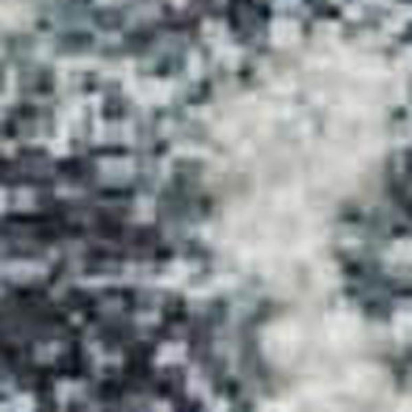 HomeRoots 5' X 8' Washable Teal Green and Ivory Striped Area Rug with UV Protection for High-Traffic Homes 707799