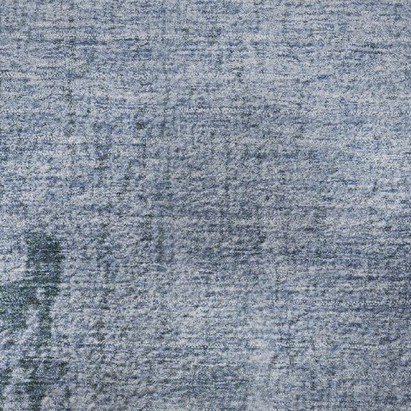 HomeRoots 8' X 10' Modern Abstract Blue & Gray Washable Area Rug with UV Protection for Stylish Homes 707843