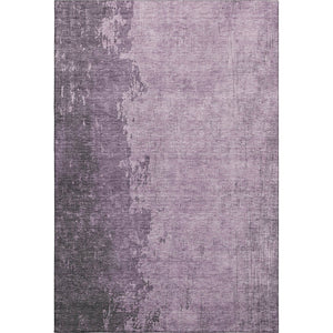 HomeRoots 9' X 12' Stylish Lavender and Gray Abstract Area Rug – Washable, UV Protected, Perfect for Any Room 707850
