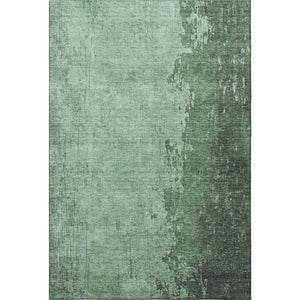 HomeRoots 9' X 12' Pale Aqua and Gray Abstract Area Rug - Stylish, Washable, UV-Protected for Busy Homes 707856