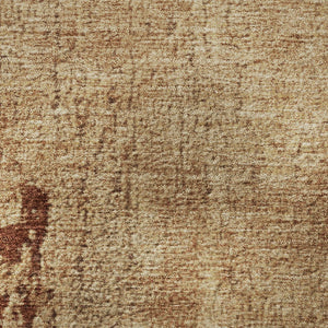 HomeRoots 9' X 12' Tan And Beige Abstract Area Rug - Durable, Washable, Stain-Resistant with UV Protection 707862