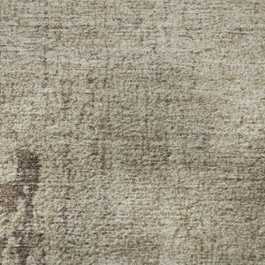 HomeRoots 5' X 8' Stylish Taupe and Beige Abstract Washable Area Rug with UV Protection for Everyday Life 707865
