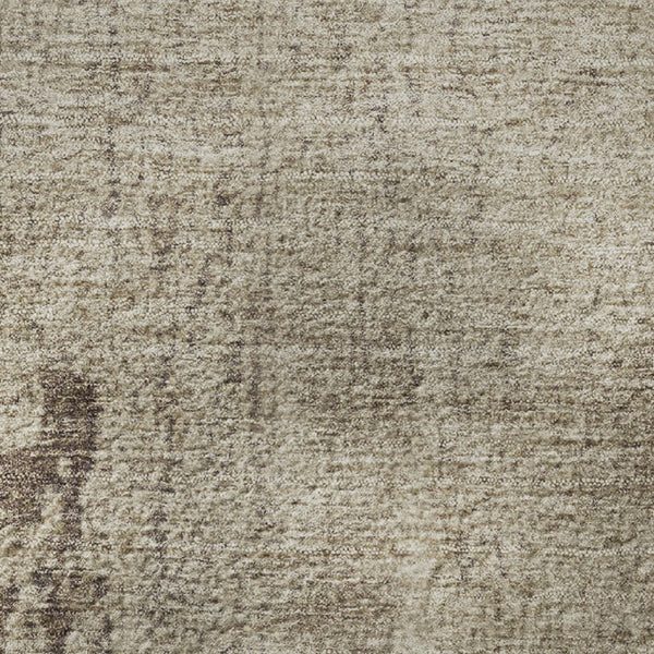 HomeRoots 8' X 10' Taupe and Beige Abstract Washable Area Rug with UV Protection - Durable, Stylish, Easy Care! 707867
