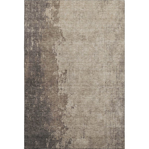 HomeRoots 10' X 14' Taupe And Beige Abstract Area Rug - Washable, UV Protected, Durable for Busy Homes! 707869