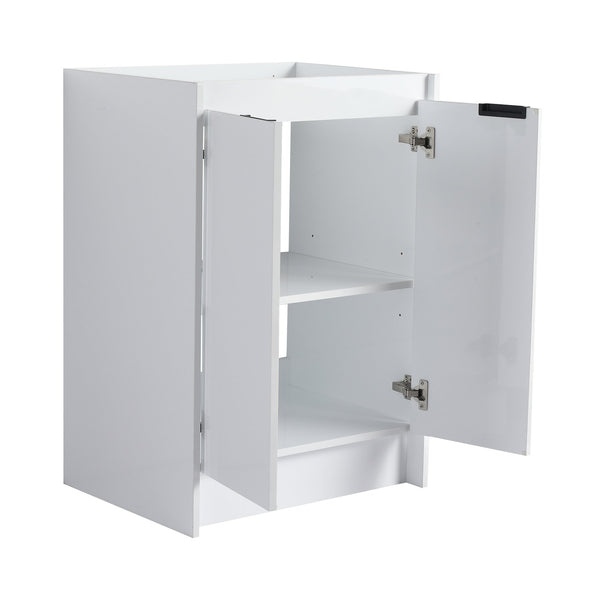 English Elm 24" Freestanding Bathroom Vanity With Premium Resin Sink - Modern Design & Ample Storage Solutions W999P312102