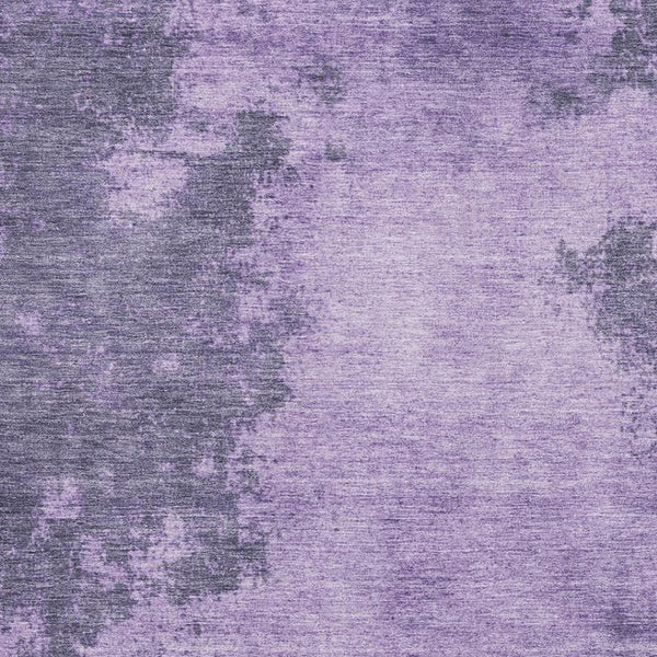 HomeRoots 5' X 8' Modern Purple & Lavender Abstract Washable Area Rug with UV Protection for Busy Homes 707889