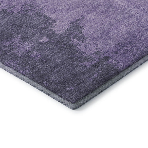 HomeRoots 10' X 14' Purple & Lavender Abstract Washable Area Rug with UV Protection for High-Traffic Spaces 707893
