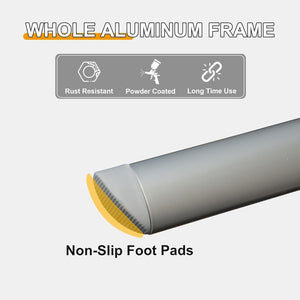 English Elm Patio Folding Chairs Set Of 2 – Lightweight, Adjustable Reclining Outdoor Chairs For Garden & Beach W1859P210825-GIGA