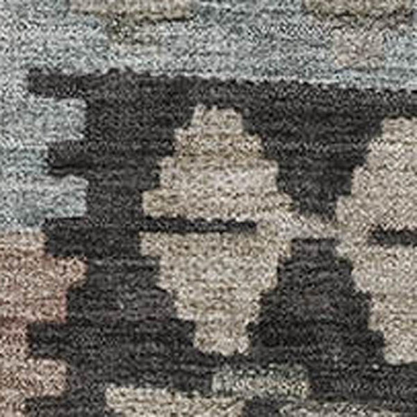 HomeRoots 9' X 12' Taupe & Charcoal Tribal Washable Area Rug - Durable, Stain-Resistant, UV Protected Design! 707982