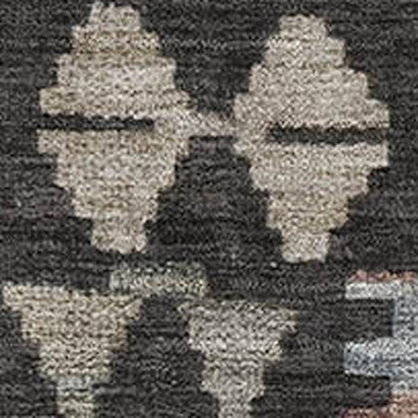 HomeRoots 10' X 14' Stylish Taupe & Charcoal Tribal Area Rug with UV Protection – Durable, Washable, & Stain-Resistant! 707983