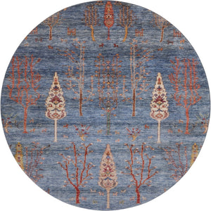 HomeRoots 8' X 10' Floral Washable Area Rug - Durable, Stain Resistant, UV Protected for Indoor & Outdoor Use 708197