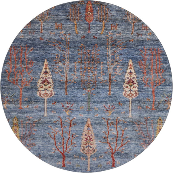 HomeRoots 8' X 10' Floral Washable Area Rug - Durable, Stain Resistant, UV Protected for Indoor & Outdoor Use 708197