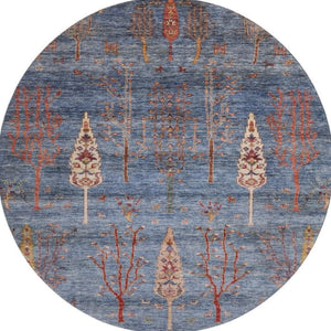 HomeRoots 8' X 10' Floral Washable Area Rug - Durable, Stain Resistant, UV Protected for Indoor & Outdoor Use 708197