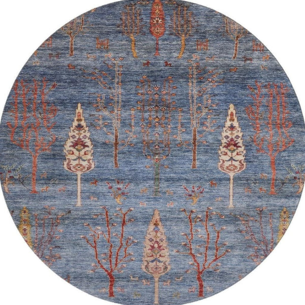 HomeRoots 8' X 10' Floral Washable Area Rug - Durable, Stain Resistant, UV Protected for Indoor & Outdoor Use 708197