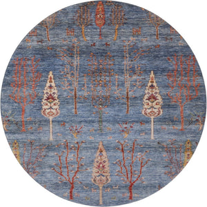 HomeRoots 8' X 10' Floral Washable Area Rug - Durable, Stain Resistant, UV Protected for Indoor & Outdoor Use 708197