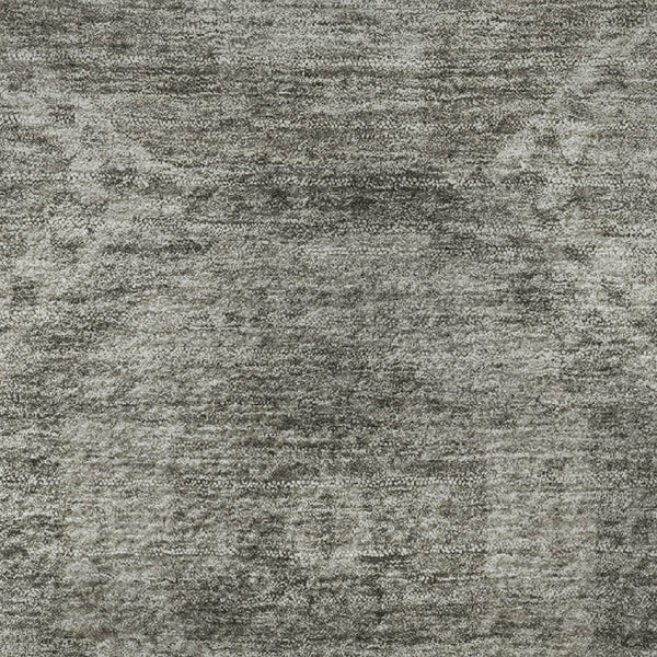 HomeRoots 8' X 10' Stylish Pewter and Gray Abstract Washable Area Rug with UV Protection for Modern Homes 708287